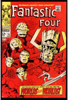 FANTASTIC FOUR #75 5.5 front cover