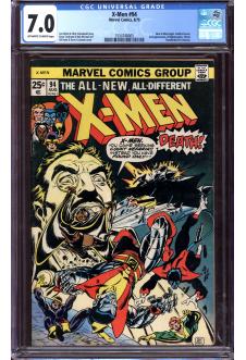 X-MEN #94 CGC 7.0 OW/WH PAGES front cover