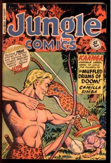 JUNGLE COMICS #118 3.5 front cover