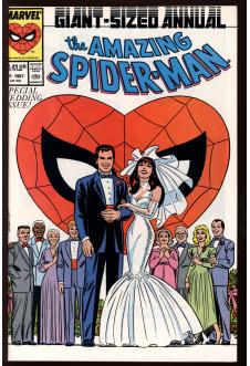 AMAZING SPIDER-MAN ANNUAL #21 8.0 front cover