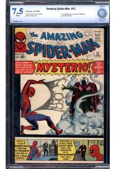 AMAZING SPIDER-MAN #13 CBCS 7.5 WHITE PAGES front cover