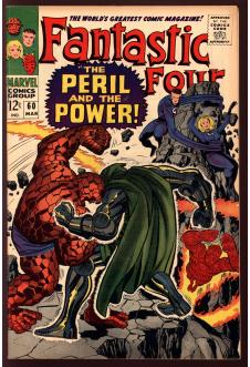 FANTASTIC FOUR #60 6.5 front cover