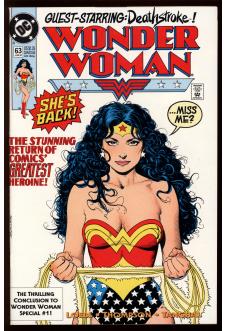 WONDER WOMAN #63 6.5 front cover