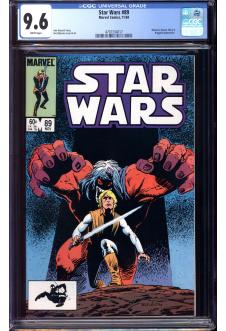 STAR WARS #89 CGC 9.6 WHITE PAGES front cover