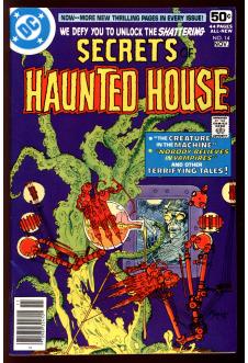 SECRETS OF HAUNTED HOUSE #14 7.5 front cover