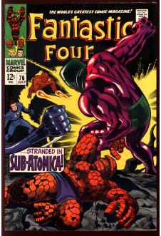 FANTASTIC FOUR #76 6.5 front cover