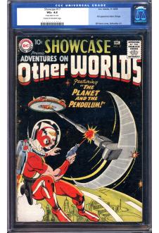 SHOWCASE #17 CGC 4.5 CR/OW PAGES front cover