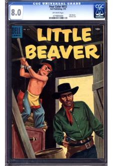 FOUR COLOR #612 CGC 8.0 OW PAGES front cover
