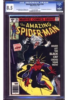 AMAZING SPIDER-MAN #194 CGC 8.5 OW/WH PAGES front cover