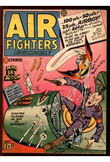 AIR FIGHTERS COMICS #V2 #1 3.5 front cover