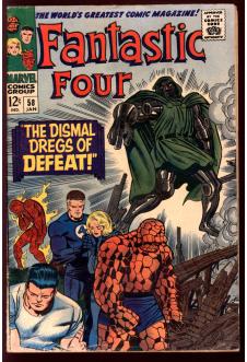 FANTASTIC FOUR #58 2.5 front cover