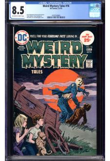 WEIRD MYSTERY TALES #16 CGC 8.5 OW/WH PAGES front cover