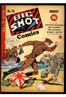 BIG SHOT COMICS #26 2.5 front cover