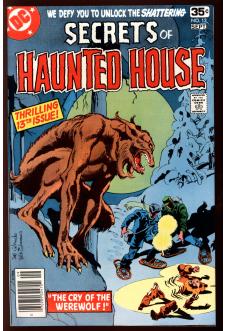 SECRETS OF HAUNTED HOUSE #13 8.5 front cover