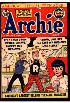 ARCHIE COMICS #59 3.5 front cover