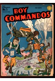 BOY COMMANDOS #5 1.5 front cover