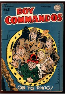 BOY COMMANDOS #8 5.0 front cover