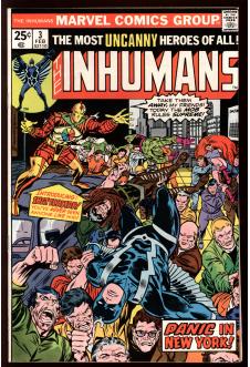 INHUMANS #3 9.0 front cover
