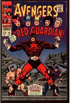 AVENGERS #43 5.5 front cover