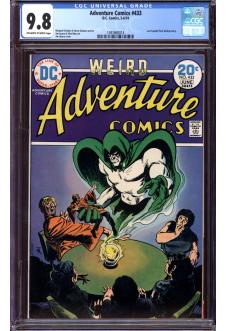 ADVENTURE COMICS #433 CGC 9.8 OW/WH PAGES front cover