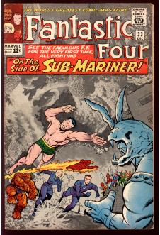 FANTASTIC FOUR #33 3.5 front cover