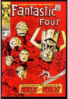 FANTASTIC FOUR #75 5.5 front cover