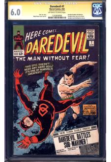 DAREDEVIL #7 CGC 6.0 OW/WH PAGES front cover