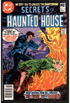 SECRETS OF HAUNTED HOUSE #18 8.5 front cover