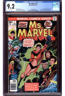 MS. MARVEL #1 CGC 9.2 WHITE PAGES front cover
