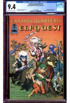 FANTASY QUARTERLY #1 CGC 9.4 OW/WH PAGES front cover