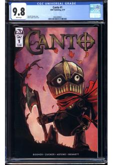 CANTO #1 CGC 9.8 WHITE PAGES front cover