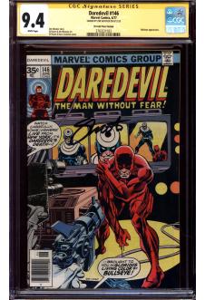 DAREDEVIL #146 CGC 9.4 WHITE PAGES 35c PRICE VARIANT front cover