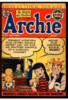 ARCHIE COMICS #65 3.5 front cover