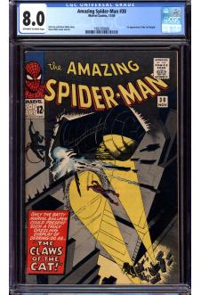 AMAZING SPIDER-MAN #30 CGC 8.0 OW/WH PAGES front cover