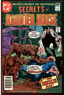 SECRETS OF HAUNTED HOUSE #32 9.0 front cover