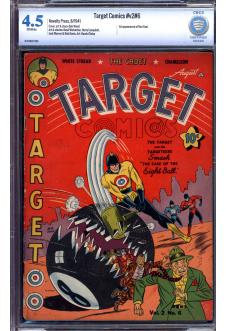 TARGET COMICS #v2 #6 CBCS 4.5 OW PAGES | Reece's Rare Comics