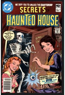 SECRETS OF HAUNTED HOUSE #19 8.5 front cover