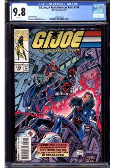 G.I. JOE, A REAL AMERICAN HERO #149 CGC 9.8 WHITE PAGES front cover