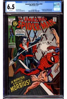 AMAZING SPIDER-MAN #101 CGC 6.5 WHITE PAGES front cover