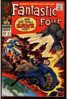 FANTASTIC FOUR #62 4.5 front cover