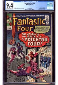 FANTASTIC FOUR #36 CGC 9.4 OW/WH PAGES front cover