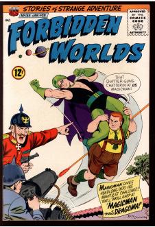 FORBIDDEN WORLDS #133 6.5 front cover