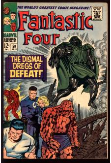 FANTASTIC FOUR #58 4.0 front cover
