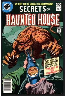 SECRETS OF HAUNTED HOUSE #17 6.5 front cover