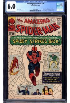AMAZING SPIDER-MAN #19 CGC 6.0 OW PAGES front cover