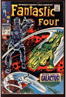 FANTASTIC FOUR #74 1.5 front cover