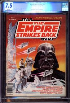 MARVEL SUPER SPECIAL #16 CGC 7.5 WHITE PAGES front cover
