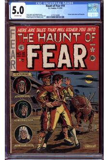 HAUNT OF FEAR #10 CGC 5.0 OW PAGES front cover