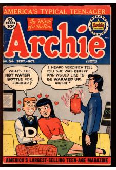 ARCHIE COMICS #64 5.0 front cover