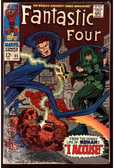 FANTASTIC FOUR #65 1.5 front cover